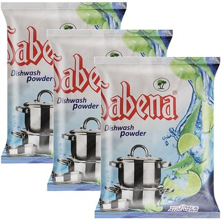                       Sabena With Lime  Aloevera Dishwash Powder 450g Pack of 3                                              