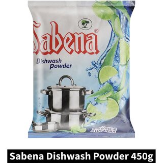                       Lime  Aloevera Sabena With Dishwash Powder 450g                                              