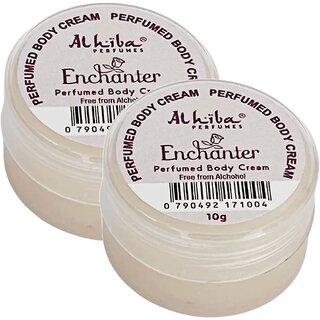 Al Hiba Enchanter Perfume Body Cream 10g Pack of 2 Al Hiba Enchanter Perfume Body Cream 10g Pack of 2