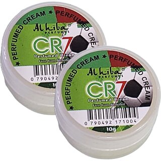                       Al Hiba CR7 Perfume Body Cream 10g Pack of 2                                              