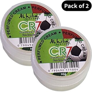                       Al Hiba Perfume Body Cream CR7 (10gm) (Pack of 2)                                              