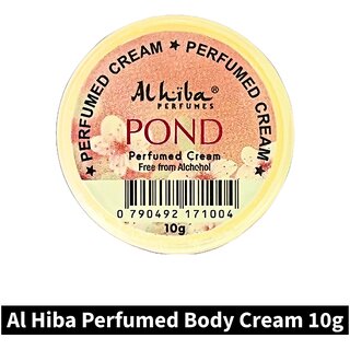 Al Hiba Perfume Body Cream Pond (10gm) Al Hiba Perfume Body Cream Pond (10gm)