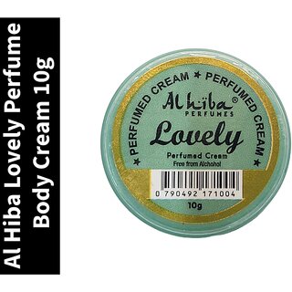                       Lovely Al Hiba Perfume Body Cream 10g                                              