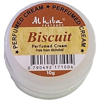 Al Hiba Biscuit Perfume Body Cream 10g Al Hiba Biscuit Perfume Body Cream 10g