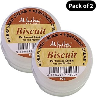 Al Hiba Perfume Body Cream Biscuit (10gm) (Pack of 2) Al Hiba Perfume Body Cream Biscuit (10gm) (Pack of 2)