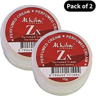Al Hiba Perfume Body Cream Zx (10gm) (Pack of 2) Al Hiba Perfume Body Cream Zx (10gm) (Pack of 2)