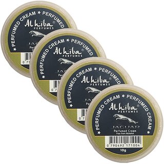 Al Hiba Jaguar Perfume Body Cream 10g Pack of 4 Al Hiba Jaguar Perfume Body Cream 10g Pack of 4
