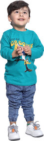 Kid Kupboard Cotton Baby Boys Sweatshirt, Blue, Full-Sleeves, 2-3 Years KIDS7288