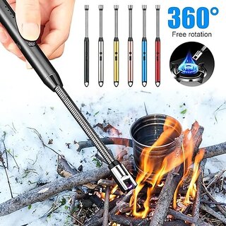 Gas Lighter for Kitchen Lighter for Gas Stove Lighter for Candles C-Type Charge Port Electric Lighter Rechargeab Gas Lighter for Kitchen Lighter for Gas Stove Lighter for Candles C-Type Charge Port Electric Lighter Rechargeab