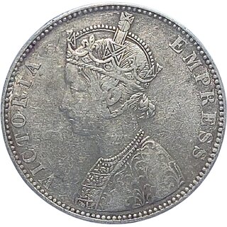                       one rupees 1897 coin                                              