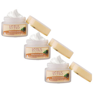 Lotus Herbals Wheatnourish Wheatgerm Oil Honey Massage Cream Rejuvenates Skin For All Skin Types 50G (Pack Of 3) Lotus Herbals Wheatnourish Wheatgerm Oil Honey Massage Cream Rejuvenates Skin For All Skin Types 50G (Pack Of 3)