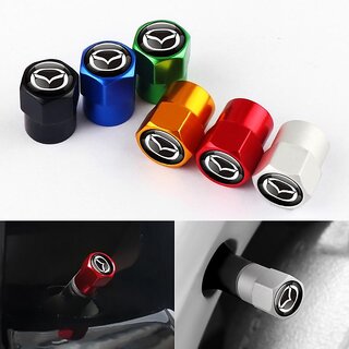 4Pcs/set Car Styling Aluminium Alloy Wheel Tire Valve Cover Caps Auto Accessories For Mazda CX-3 Bk CX-5 MS Speed 5 6 2 3 CX30 MX-5 4Pcs/set Car Styling Aluminium Alloy Wheel Tire Valve Cover Caps Auto Accessories For Mazda CX-3 Bk CX-5 MS Speed 5 6 2 3 CX30 MX-5