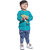 Kid Kupboard Cotton Baby Boys Sweatshirt, Blue, Full-Sleeves, 2-3 Years KIDS7288