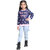 Kid Kupboard Cotton Girls Jacket, Blue, Full-Sleeves, 7-8 Years KIDS7295
