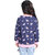Kid Kupboard Cotton Girls Jacket, Blue, Full-Sleeves, 7-8 Years KIDS7295