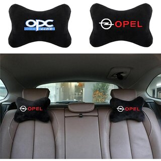 1Pair Car Headrest for OPEL OPC Soft Plush Auto Pillow Black Tender Cushion Driver Neck Protector Care 1Pair Car Headrest for OPEL OPC Soft Plush Auto Pillow Black Tender Cushion Driver Neck Protector Care