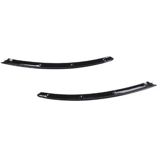 Gloss Black Front Bumper Lower Side Lip Trim Set Replacement for CLA 35 Shooting Brake X118 Pre Facelift 2020-2023 Gloss Black Front Bumper Lower Side Lip Trim Set Replacement for CLA 35 Shooting Brake X118 Pre Facelift 2020-2023