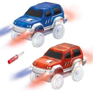                       Dotopon Magic Track Light Cars for Flexible and Lighted Circuit Pack of 100                                              