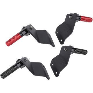                       Aluminum Alloy Motorcycle Rear Foot Pegs for CT125 Cub & Trail 125 Enhanced Control & Anti Slip Design                                              