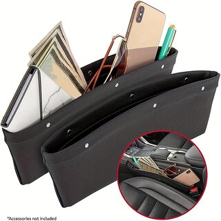 Car Seat Gaps Universal Storage Box Clip Seam Organizer Waterproof Car Storage Bag PU Leather Sundries Box For Car Car Seat Gaps Universal Storage Box Clip Seam Organizer Waterproof Car Storage Bag PU Leather Sundries Box For Car