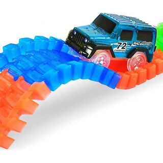 SHOP-STORY - Magic Car for Circuit Magic Tracks Flexible Luminous Phosphorescent 4x4 Color Blue SHOP-STORY - Magic Car for Circuit Magic Tracks Flexible Luminous Phosphorescent 4x4 Color Blue