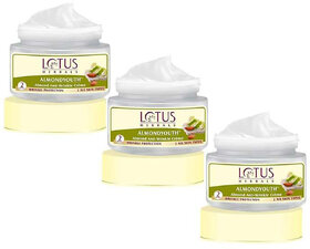 Lotus Herbals Almondyouth Almond AntiWrinkle Cream  For All Skin Types  50G  (Pack Of 3)