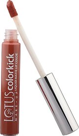 Lotus Make-Up Colorkick Liquid Matte Lipcolor -Praline Clm03|Matte Finish|6G (Praline, 6 G)