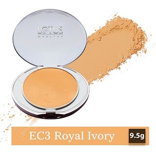 Lotus Make-Up Ecostay Ideal Finish Pressed Powder Compact (Royal Ivory, 9.5 G) Lotus Make-Up Ecostay Ideal Finish Pressed Powder Compact (Royal Ivory, 9.5 G)