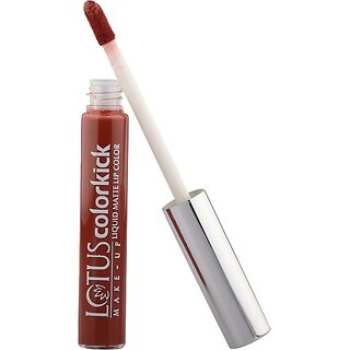 Lotus Make-Up Colorkick Liquid Matte Lipcolor -Daily Doze Clm04|Matte Finish|6G (Daily Doze, 6 G) Lotus Make-Up Colorkick Liquid Matte Lipcolor -Daily Doze Clm04|Matte Finish|6G (Daily Doze, 6 G)