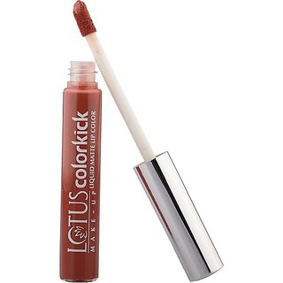Lotus Make-Up Colorkick Liquid Matte Lipcolor -Praline Clm03|Matte Finish|6G (Praline, 6 G) Lotus Make-Up Colorkick Liquid Matte Lipcolor -Praline Clm03|Matte Finish|6G (Praline, 6 G)