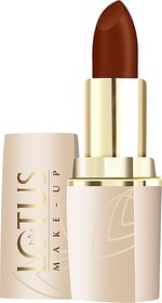 Lotus Make-Up Pure Colors Matte Lip Color (Burgundy-590, 4.2 G)