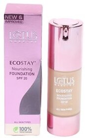 Lotus Make-Up Purestay Foundation Spf20 Royal Ivory 30Ml Foundation (Royal Ivory, 30 Ml)