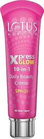Lotus Make-Up Xpressglow Daily Beauty Creme Bright Angel 30G Foundation (Pink, 30 G)