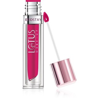 Lotus Make-Up Ecostay Matte Lip Lacquer (Fuchsia Girl, 4 G) Lotus Make-Up Ecostay Matte Lip Lacquer (Fuchsia Girl, 4 G)