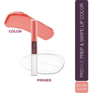 Lotus Make-Up Proedit Prep And Swipe Lip Color With Primer|Smudgeproof|Pl03- Brown Sugar (Brown Sugar, 6 G) Lotus Make-Up Proedit Prep And Swipe Lip Color With Primer|Smudgeproof|Pl03- Brown Sugar (Brown Sugar, 6 G)