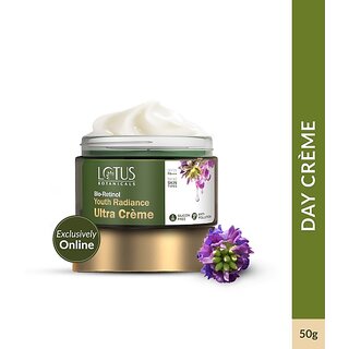 Lotus Botanicals Bio Retinol Youth Radiance Anti-Ageing Ultra Cream Spf 25 Pa+++ (50 G) Lotus Botanicals Bio Retinol Youth Radiance Anti-Ageing Ultra Cream Spf 25 Pa+++ (50 G)