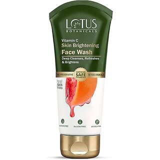 Lotus Botanicals Vitamin C Skin Brightening 125Ml Face Wash (125 Ml)