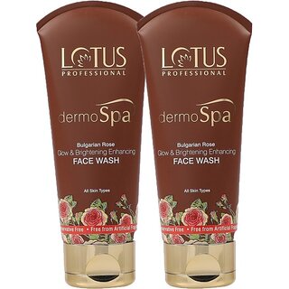 Lotus Professional Dermo Spa Bulgarian Rose- Glow & Brightening Enhancing Face Wash (160 G) Lotus Professional Dermo Spa Bulgarian Rose- Glow & Brightening Enhancing Face Wash (160 G)