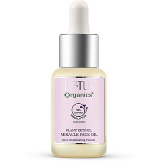                       Lotus Organics+ Bakuchiol Plant Retinol Miracle Facial Oil (15 Ml)                                              