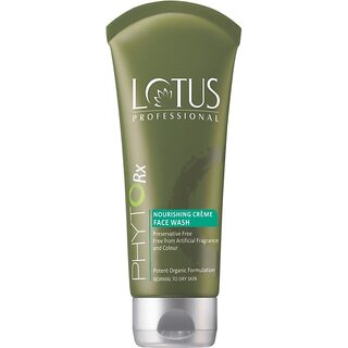                       Lotus Professional Phytorx Nourishing Crme (80G) Face Wash (80 G)                                              