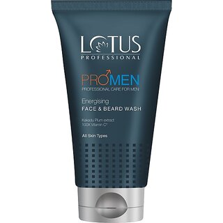 Lotus Professional Promen Energising Face And Beard Wash Face Wash (100 Ml) Lotus Professional Promen Energising Face And Beard Wash Face Wash (100 Ml)