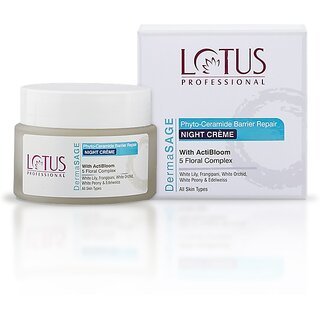 Lotus Professional Dermasage Phyto Ceramide Barrier Protect Night Cream (50 G) Lotus Professional Dermasage Phyto Ceramide Barrier Protect Night Cream (50 G)