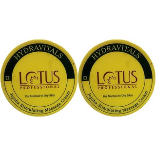                       Lotus Professional Hydravitals Jojoba Massage Cream (500 G)                                              