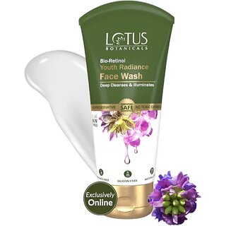                       Lotus Botanicals Bio-Retinol Youth Radiance Anti-Ageing Face Wash (100 Ml)                                              