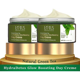 Lotus Botanicals Natural Green Tea Hydradetox Day Cream _50Gm ( Pack Of 2 ) (100 G) Lotus Botanicals Natural Green Tea Hydradetox Day Cream _50Gm ( Pack Of 2 ) (100 G)