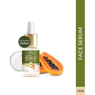                       Lotus Botanicals Niacinamide & Papaya Brighten & Glow Skin Clarifying Super Serum (14 Ml)                                              