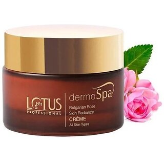                       Lotus Professional Dermospa Bulgarian Rose Skin Radiance Creme (50 G)                                              