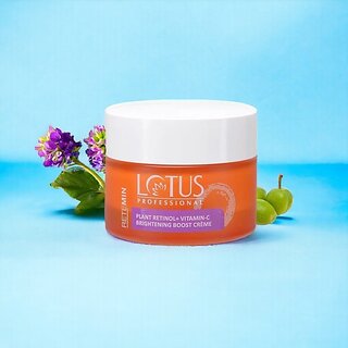                       Lotus Professional Retemin Plant Retinol Vitamin C Boost Cream (50 G)                                              