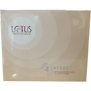                       Lotus Professional 4 Layers Advanced Radiance Facial Kit (378 G)                                              