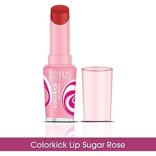                       Lotus Make-Up Colorkick Lip Sugar Rose (Pack Of: 1, 3 G)                                              